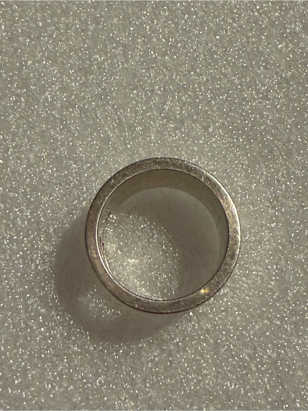 Gucci Silver Toned Interlocking G Band Ring - Picture 6 of 8